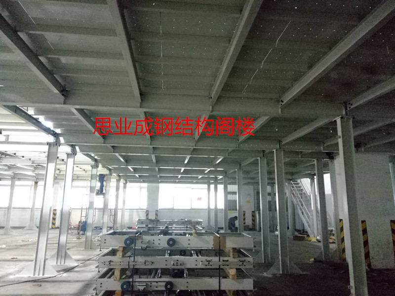 鋼結構閣樓貨架搭建 