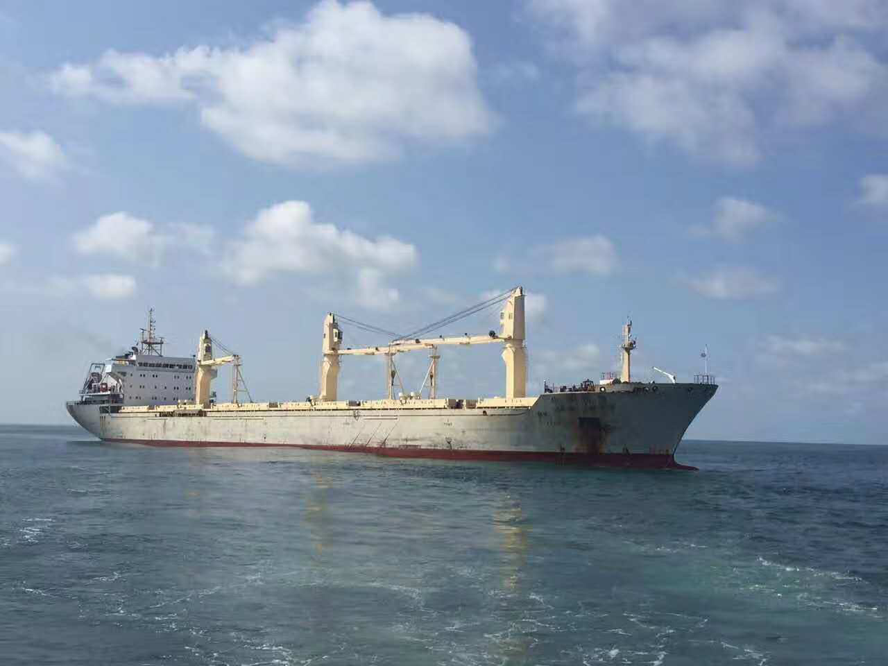 2017年第八船鋯鈦礦啟程回運