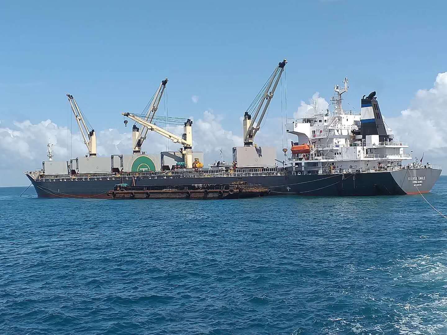 域瀟集團莫桑比克長城礦業鈦礦回運