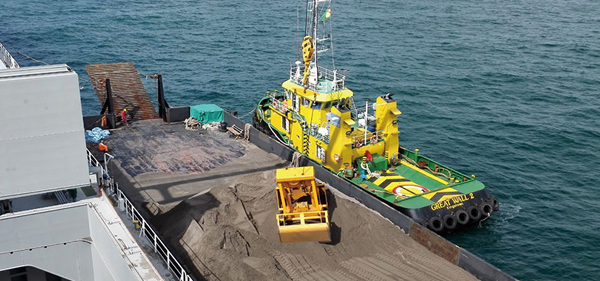 非洲長城海運有限公司克里馬內近海駁運項目