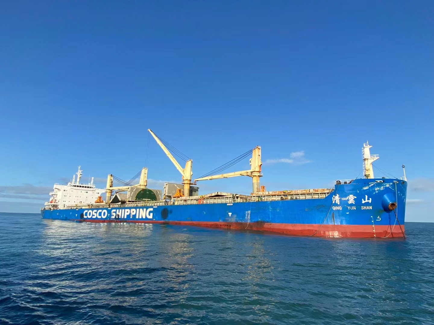 桑比克子公司（TZ M礦業）鋯鈦礦回運